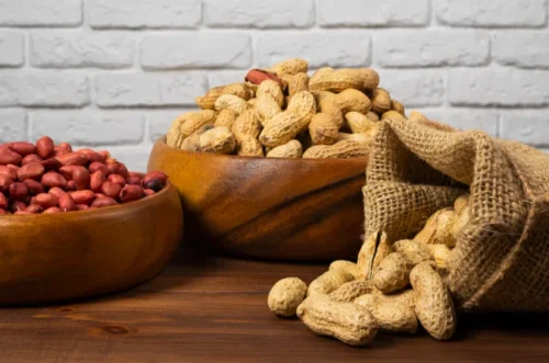 An assortment of peanuts